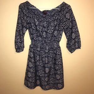 Off the shoulder dress